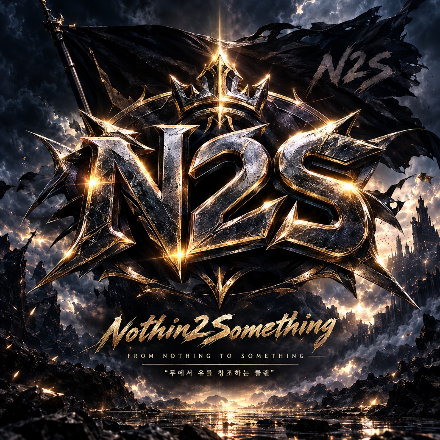 N2S Nothing2Something 클랜 마크